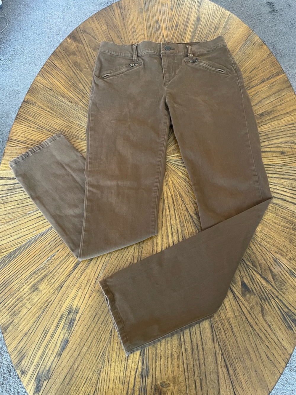 Ralph Lauren Women's Chocolate Brown Skinny Jeans